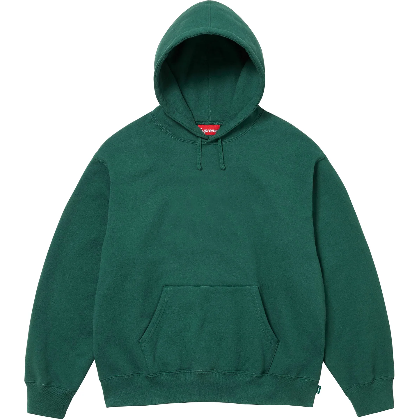 Supreme Satin Appliqué Hooded Sweatshirt