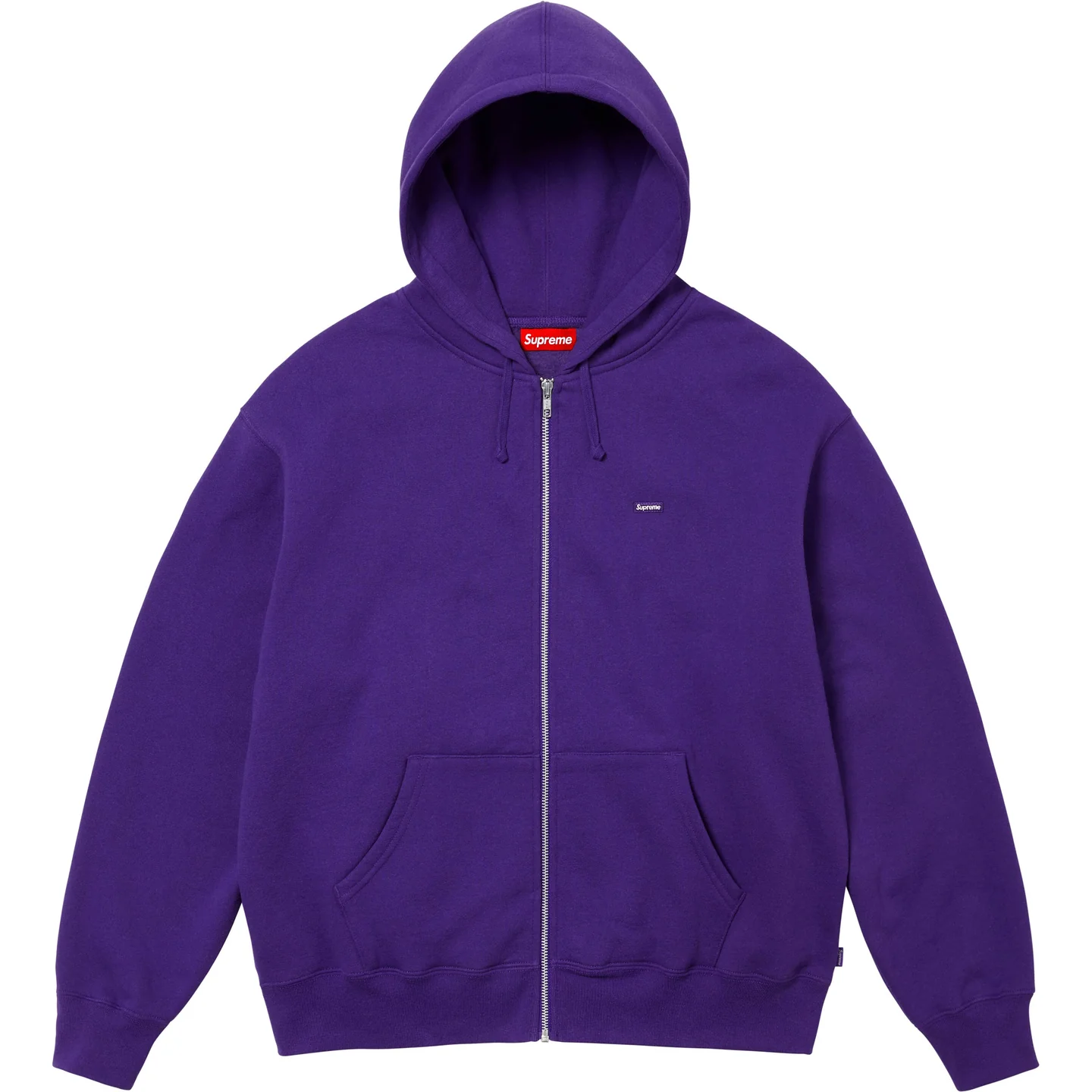 Supreme Small Box Zip Up Hooded Sweatshirt