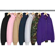 Supreme Small Box Zip Up Hooded Sweatshirt