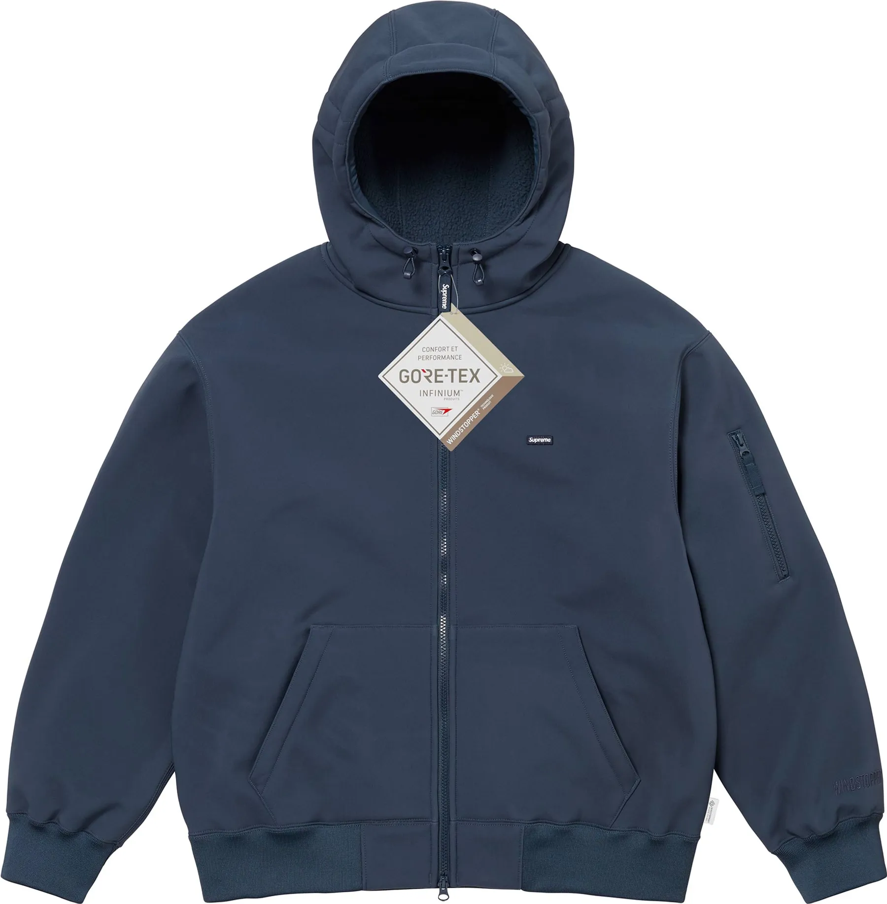 Supreme WINDSTOPPER® Zip Up Hooded Sweatshirt