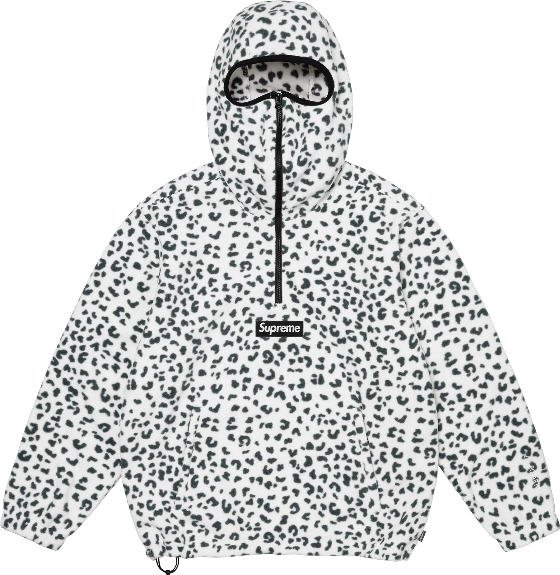 Supreme Polartec® Facemask Half Zip Hooded Sweatshirt