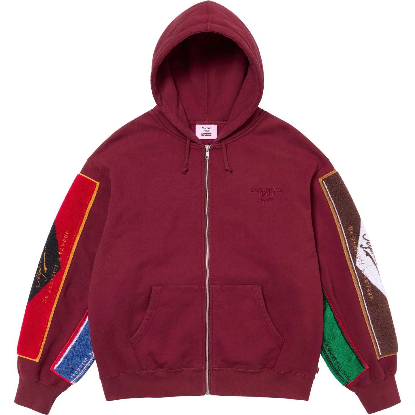 Supreme Supreme®/Martine Rose® Towel Zip Up Hooded Sweatshirt