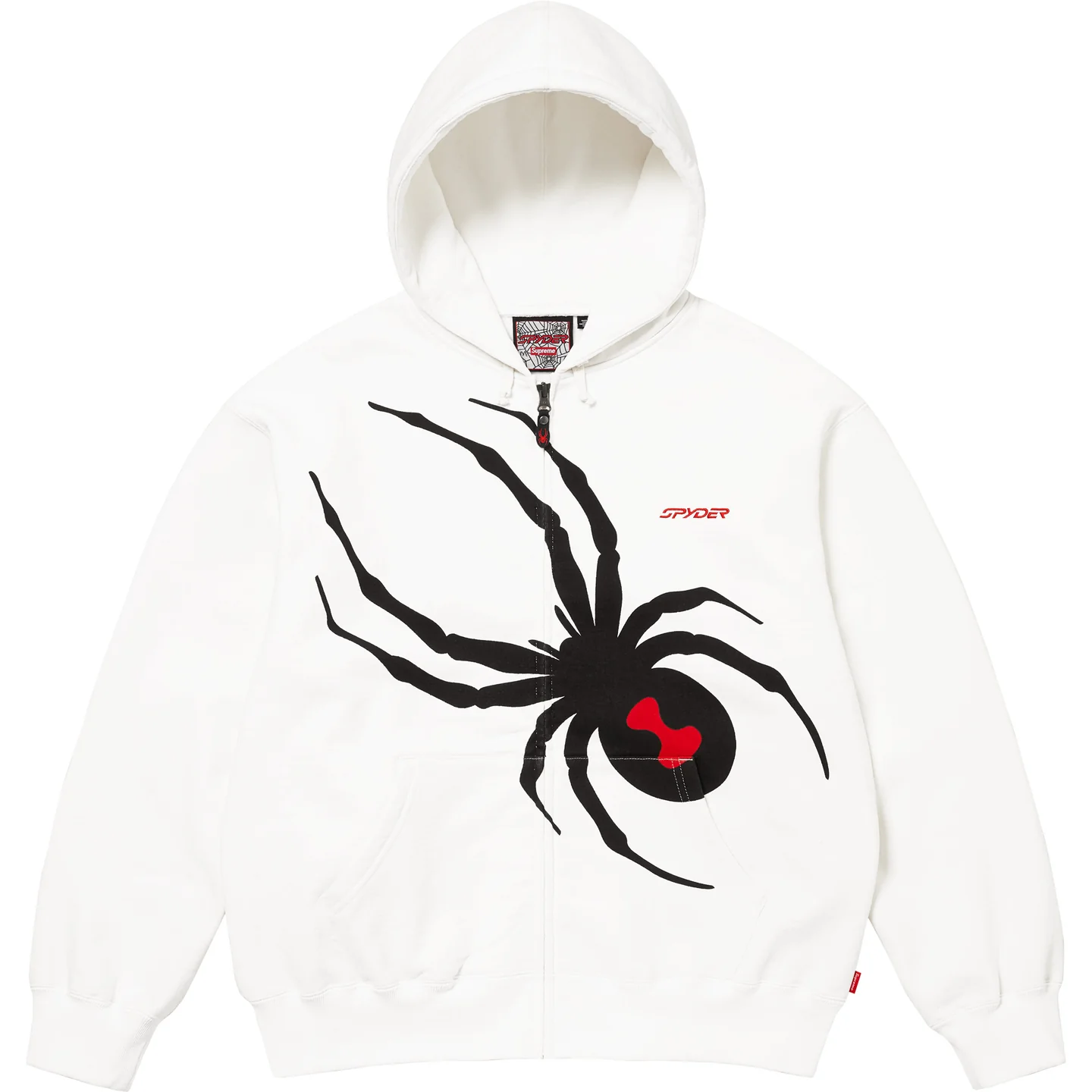 Supreme®/Spyder® Zip Up Hooded Sweatshirt