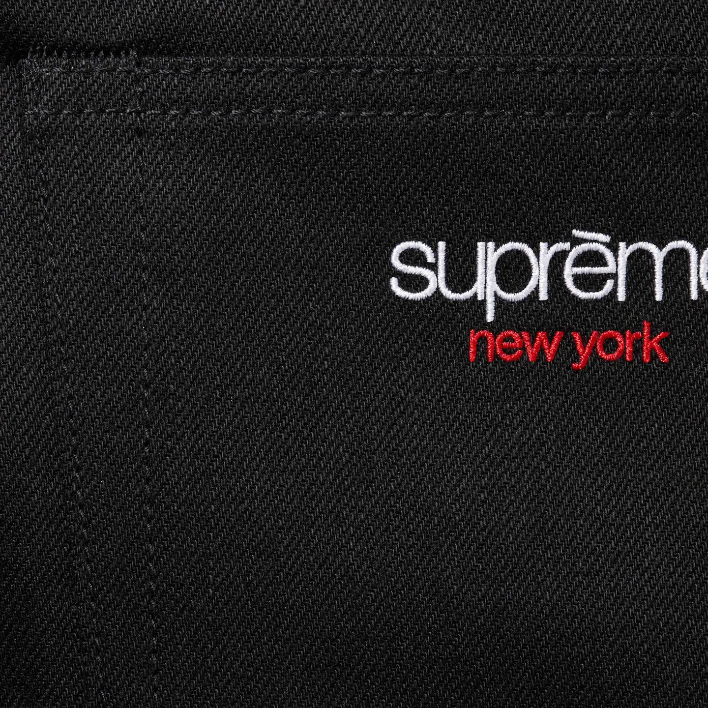 Supreme Rigid Baggy Selvedge Jean