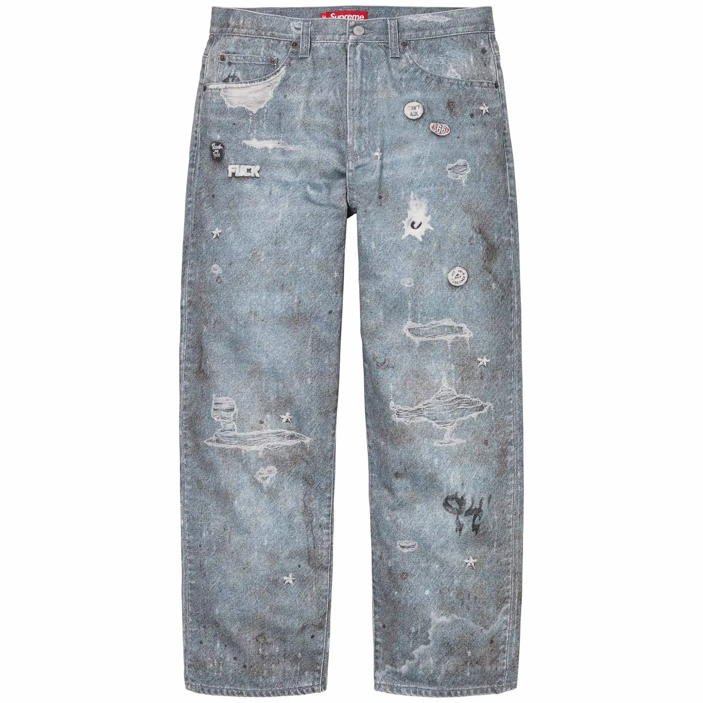 Supreme HJR Trompe L'oeil Loose Fit Jean