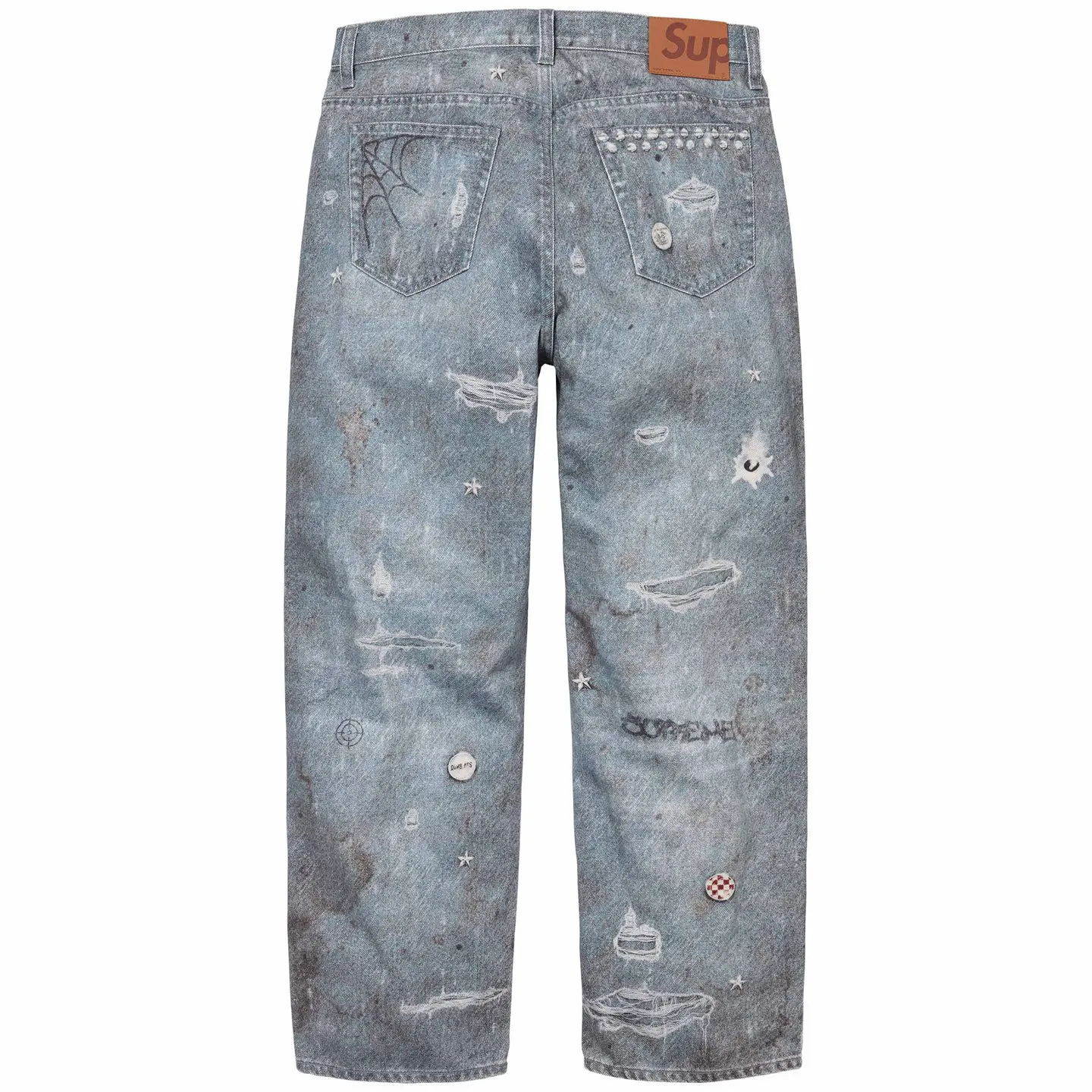 Supreme HJR Trompe L'oeil Loose Fit Jean