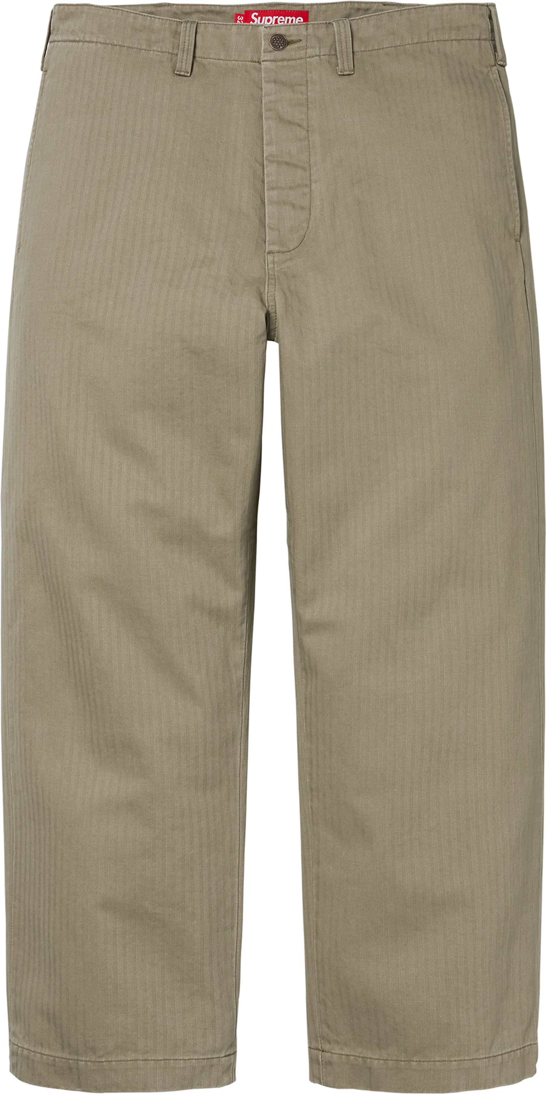 Supreme Washed Herringbone Chino Pant