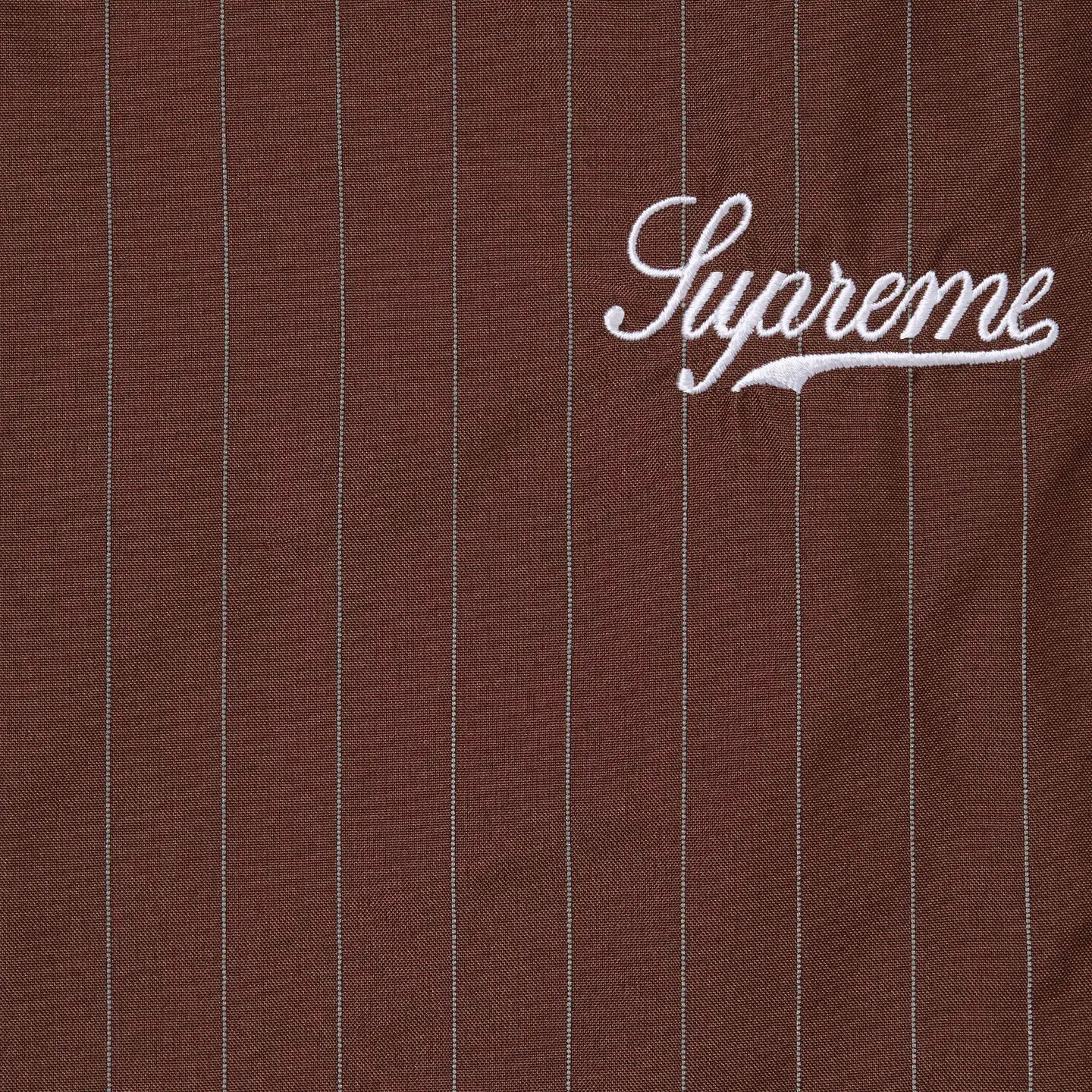 Supreme Reflective Pinstripe Track Pant