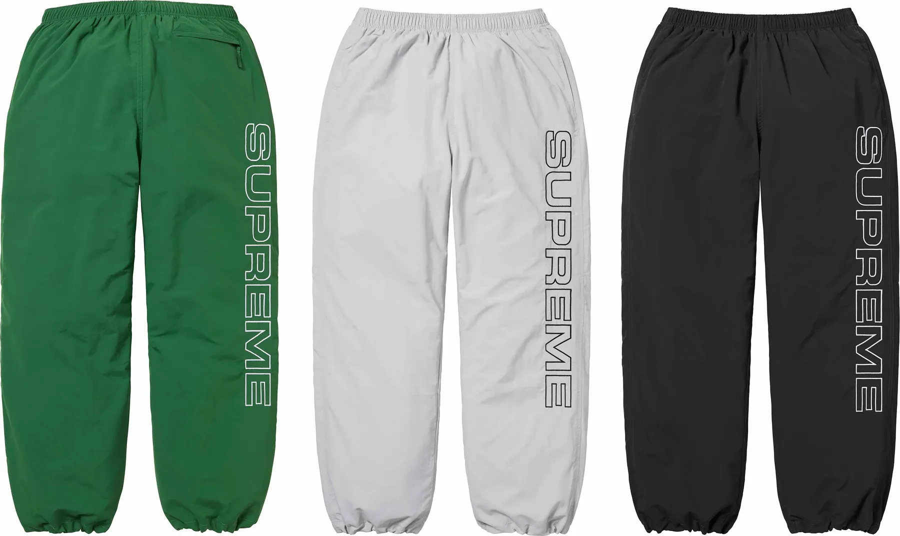 Supreme Spellout Embroidered Track Pant