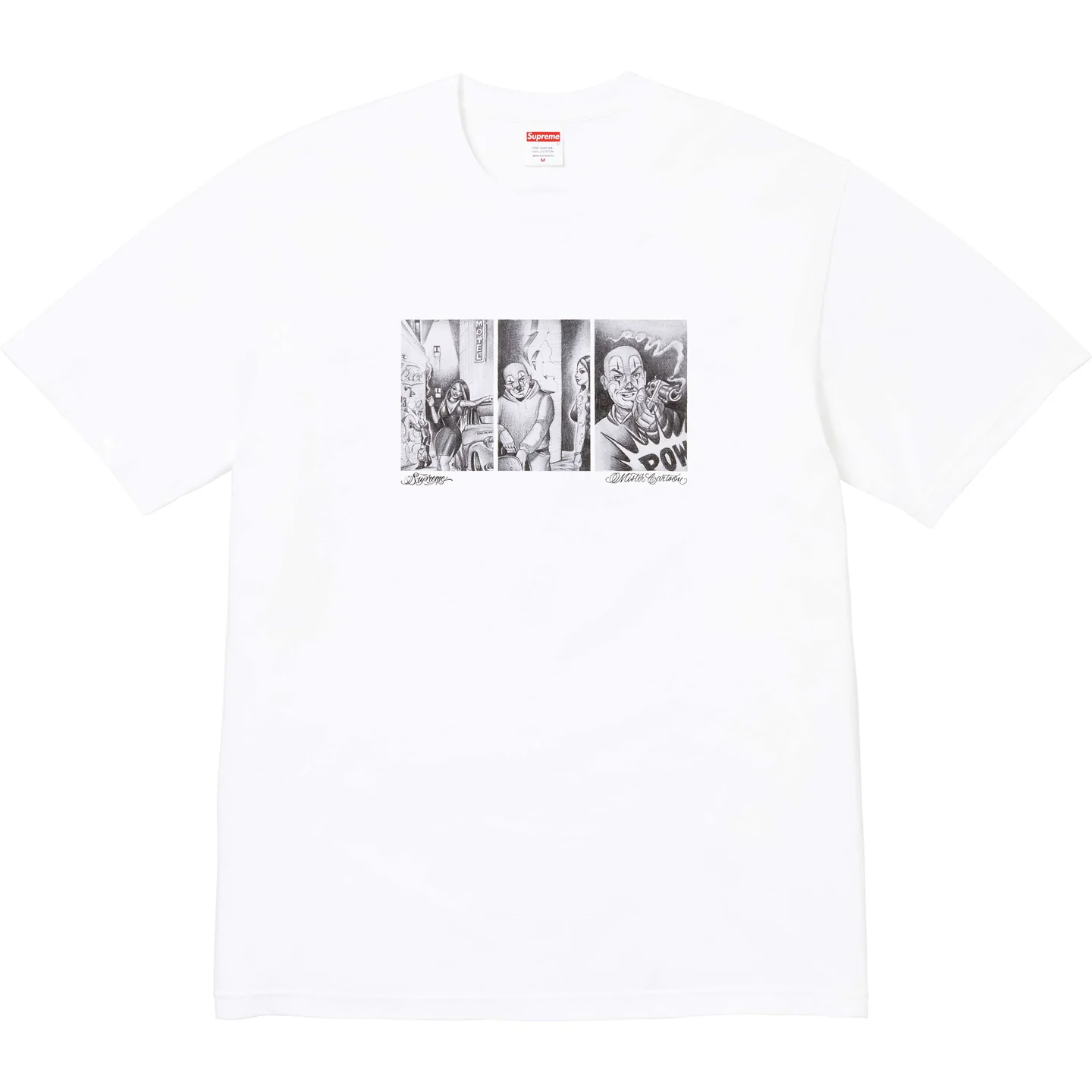 Supreme Mister Cartoon Pow Tee