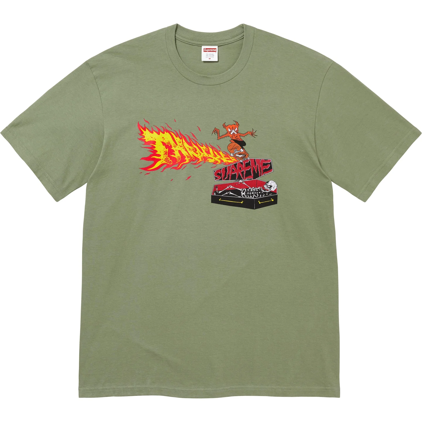 Supreme®/Thrasher® Back Tail Tee