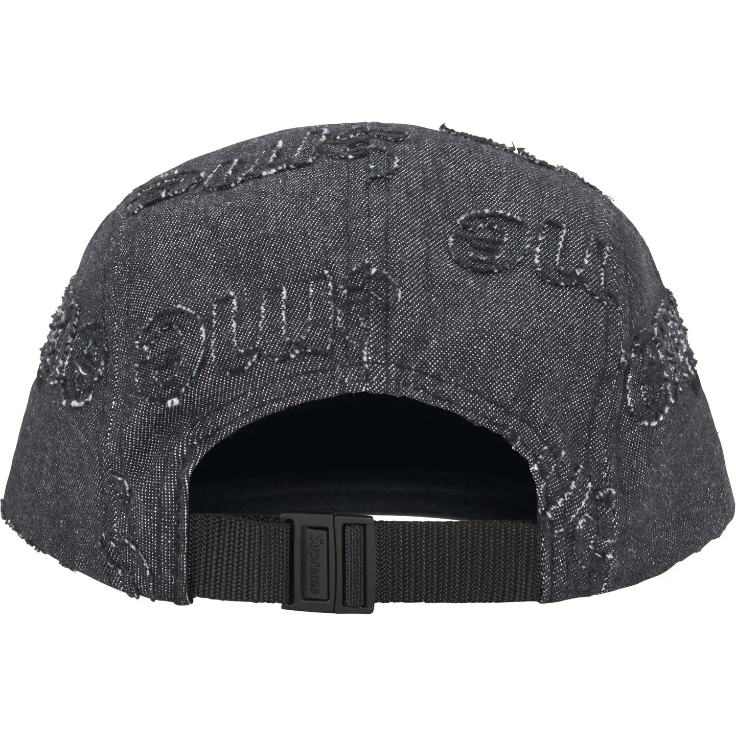 Supreme Lasered Denim Camp Cap