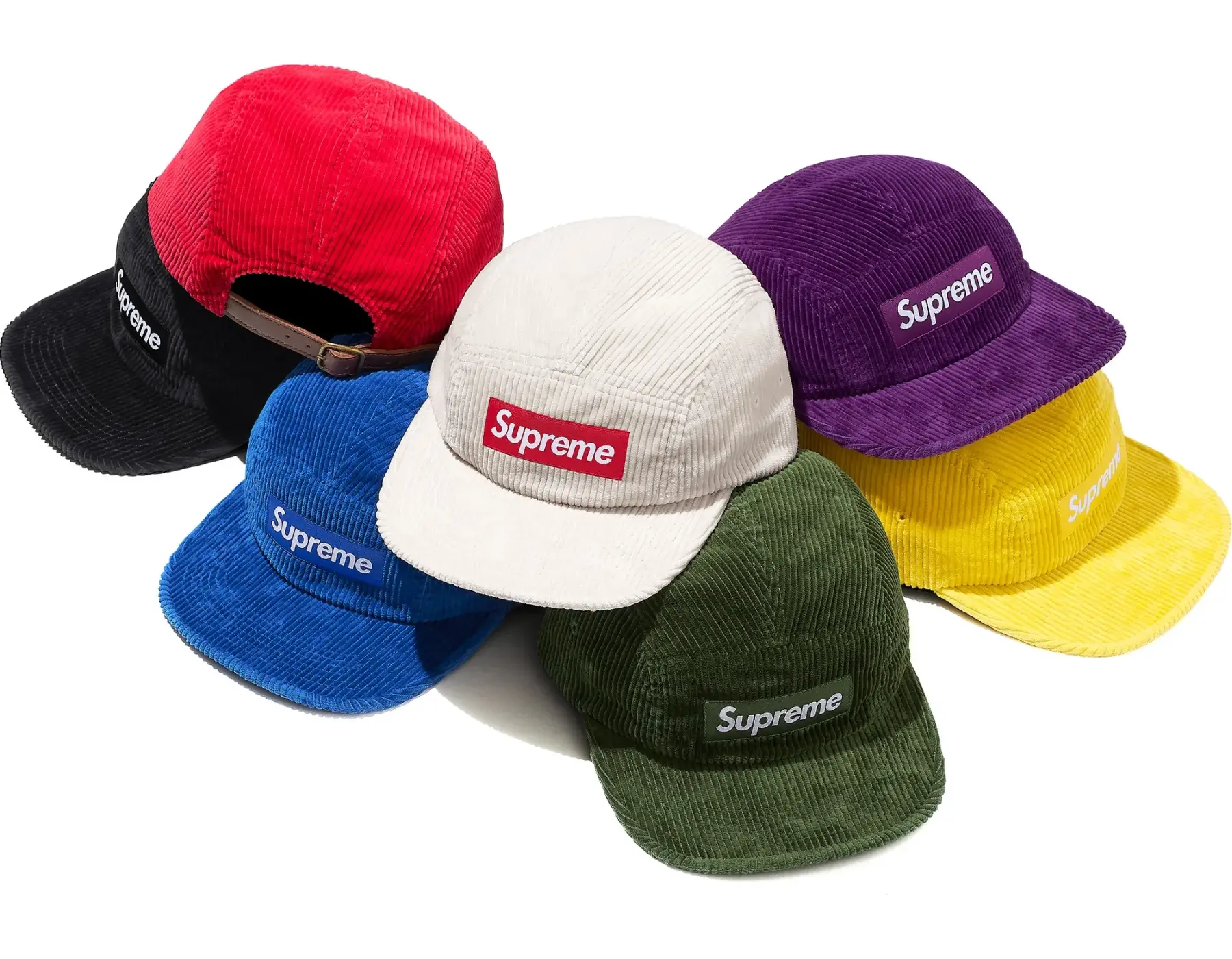 Supreme Corduroy Camp Cap