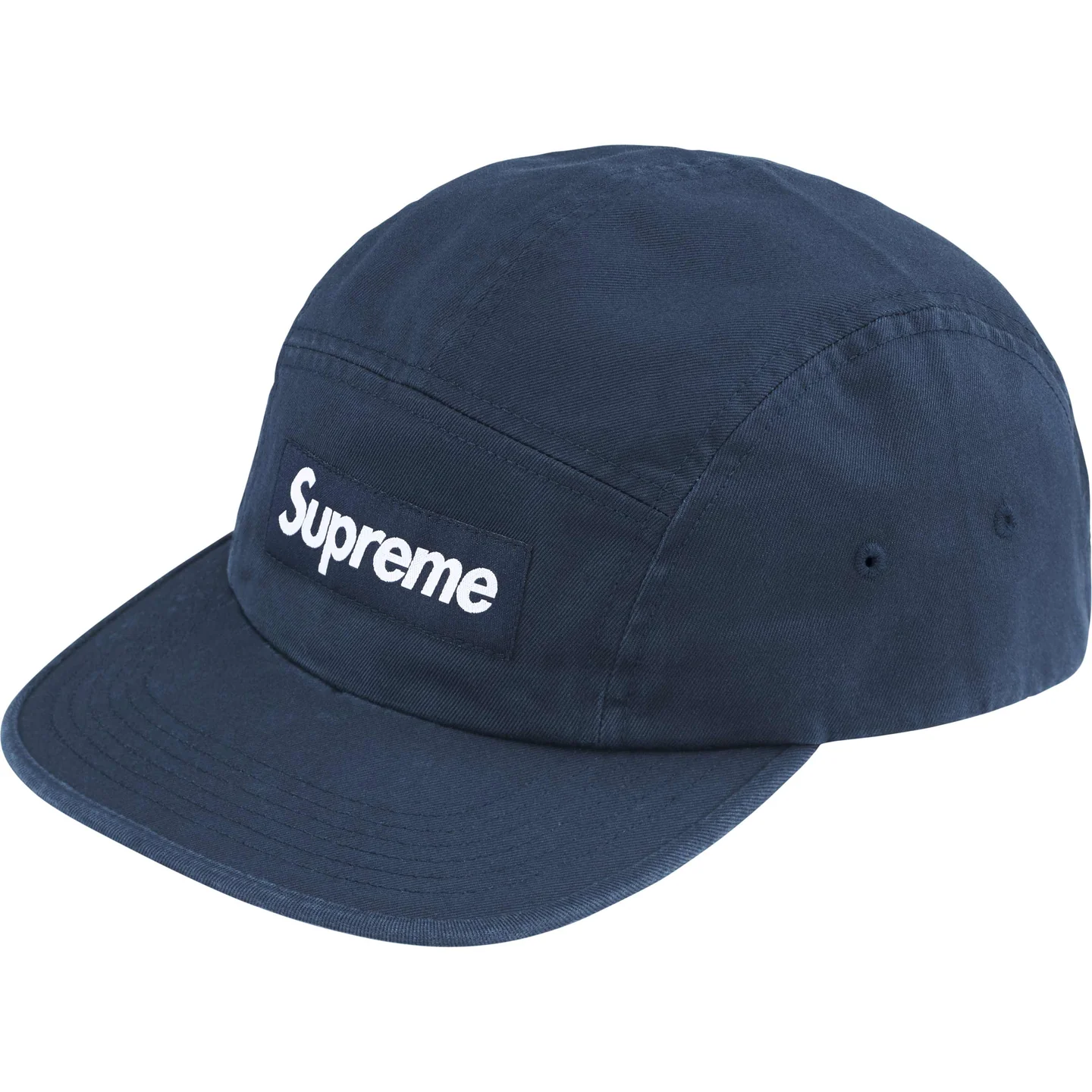 Supreme Washed Chino Twill Camp Cap