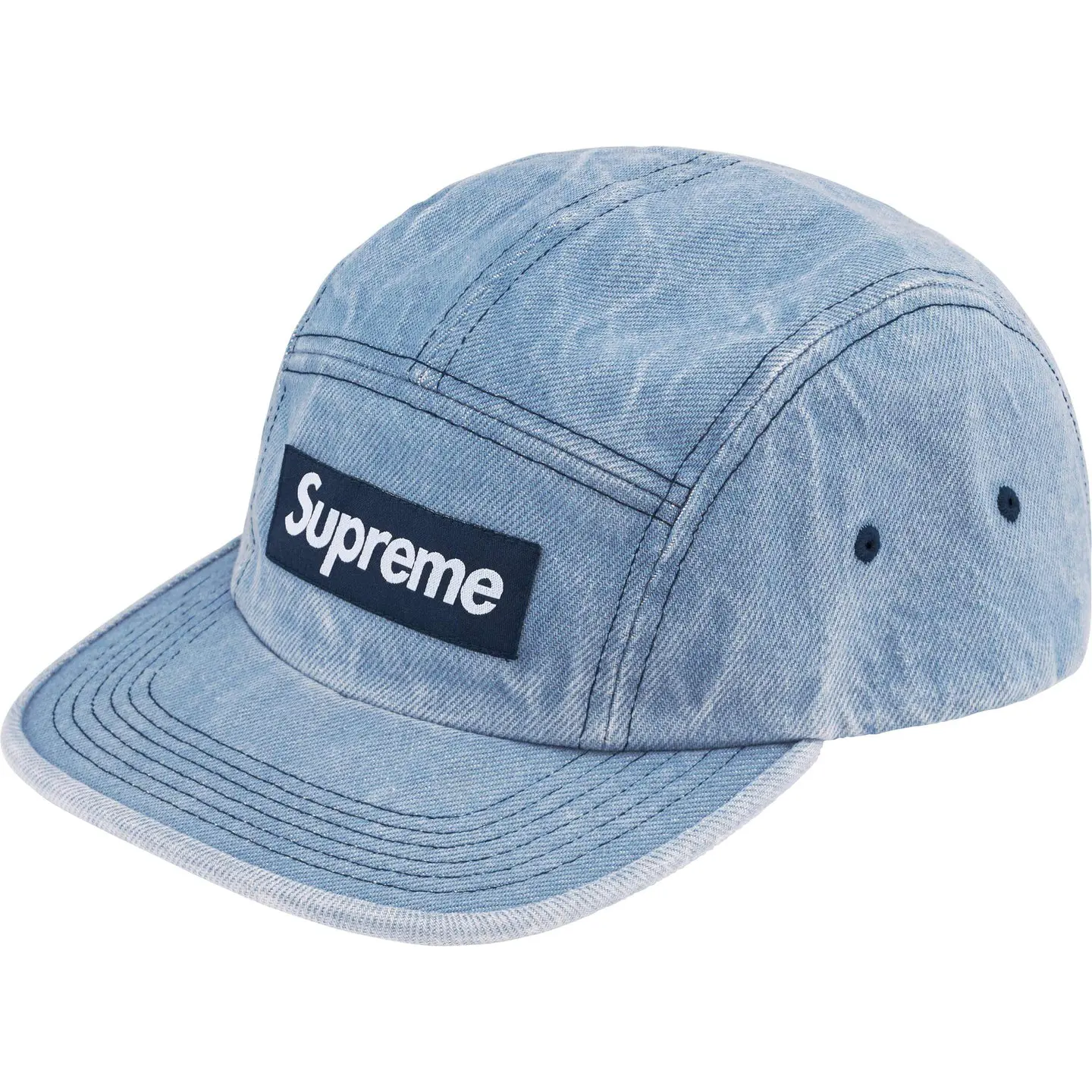 Supreme Washed Chino Twill Camp Cap