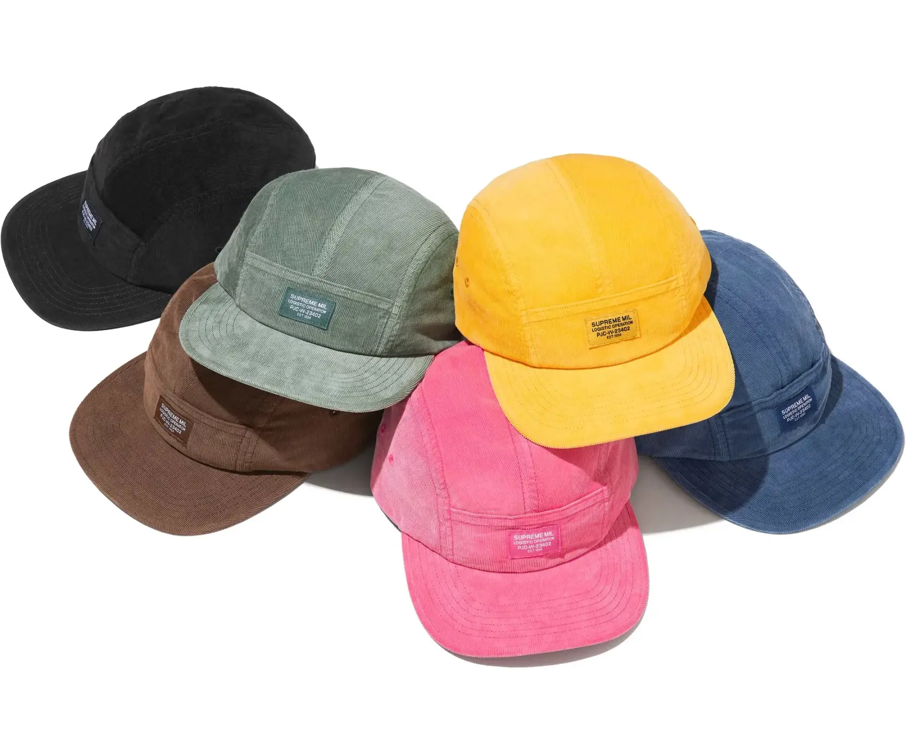 Supreme Corduroy Pocket Camp Cap