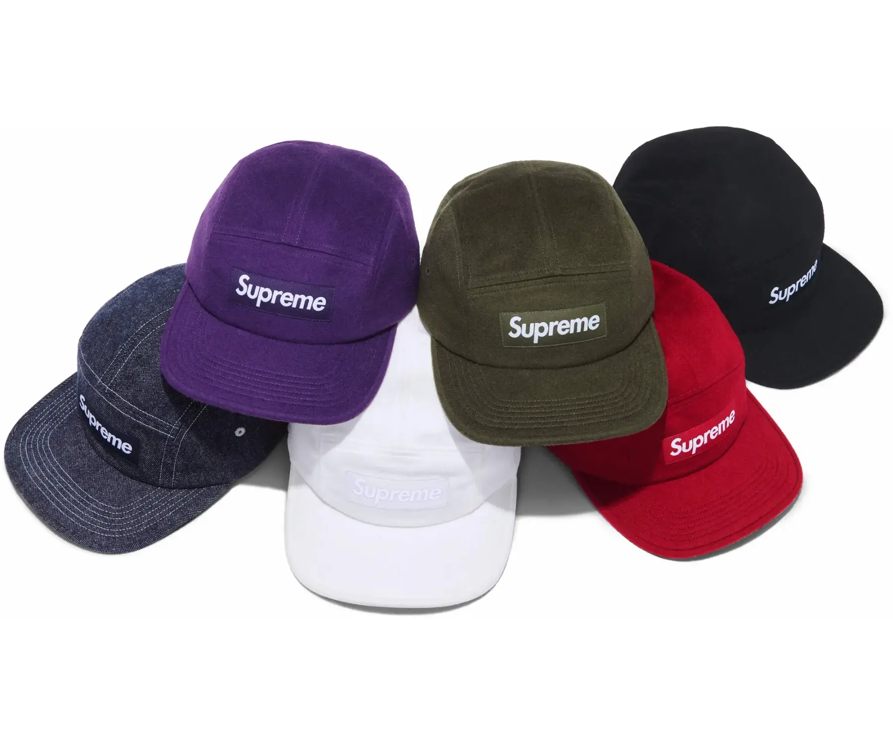 Supreme Wool Camp Cap