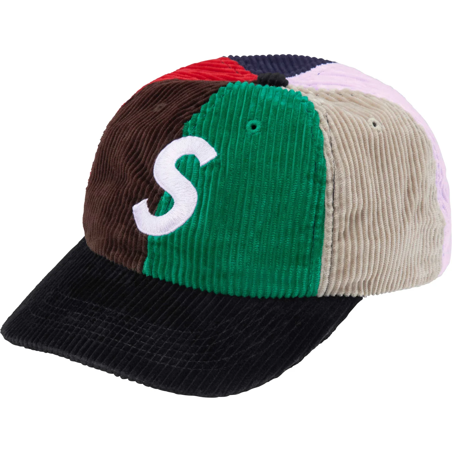 Supreme Corduroy S Logo 6-Panel