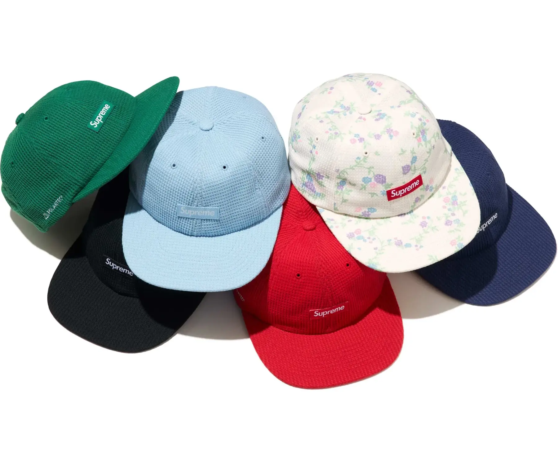 Supreme Polartec® Waffle Small Box 6-Panel