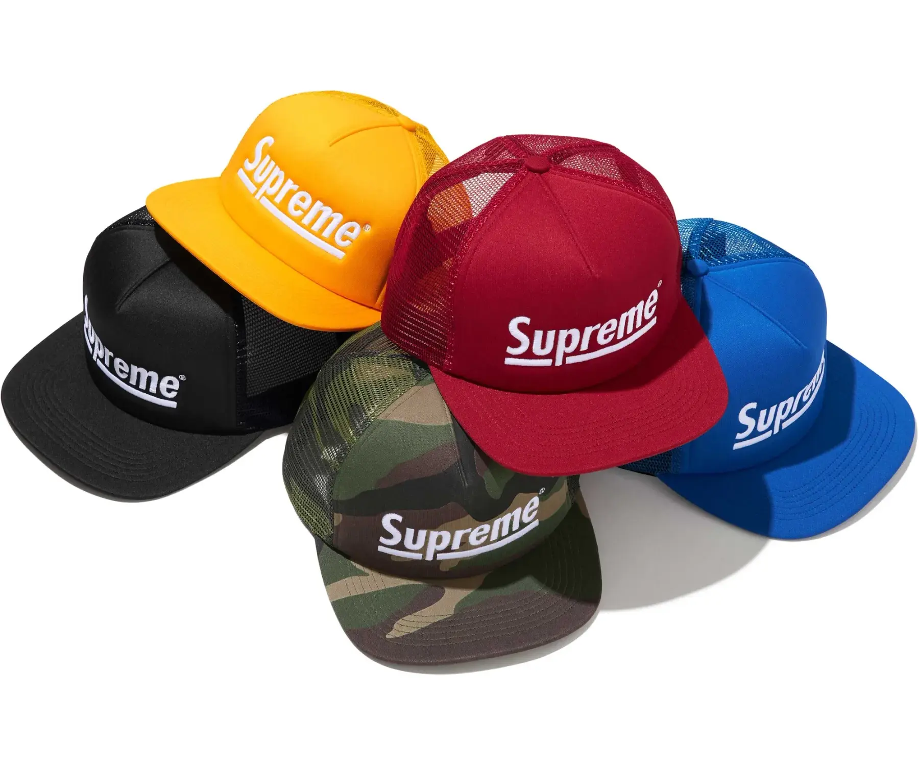 Supreme Underline Mesh Back 5-Panel