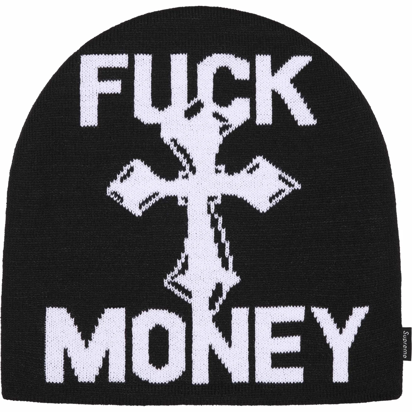 Supreme Fuck Money Beanie