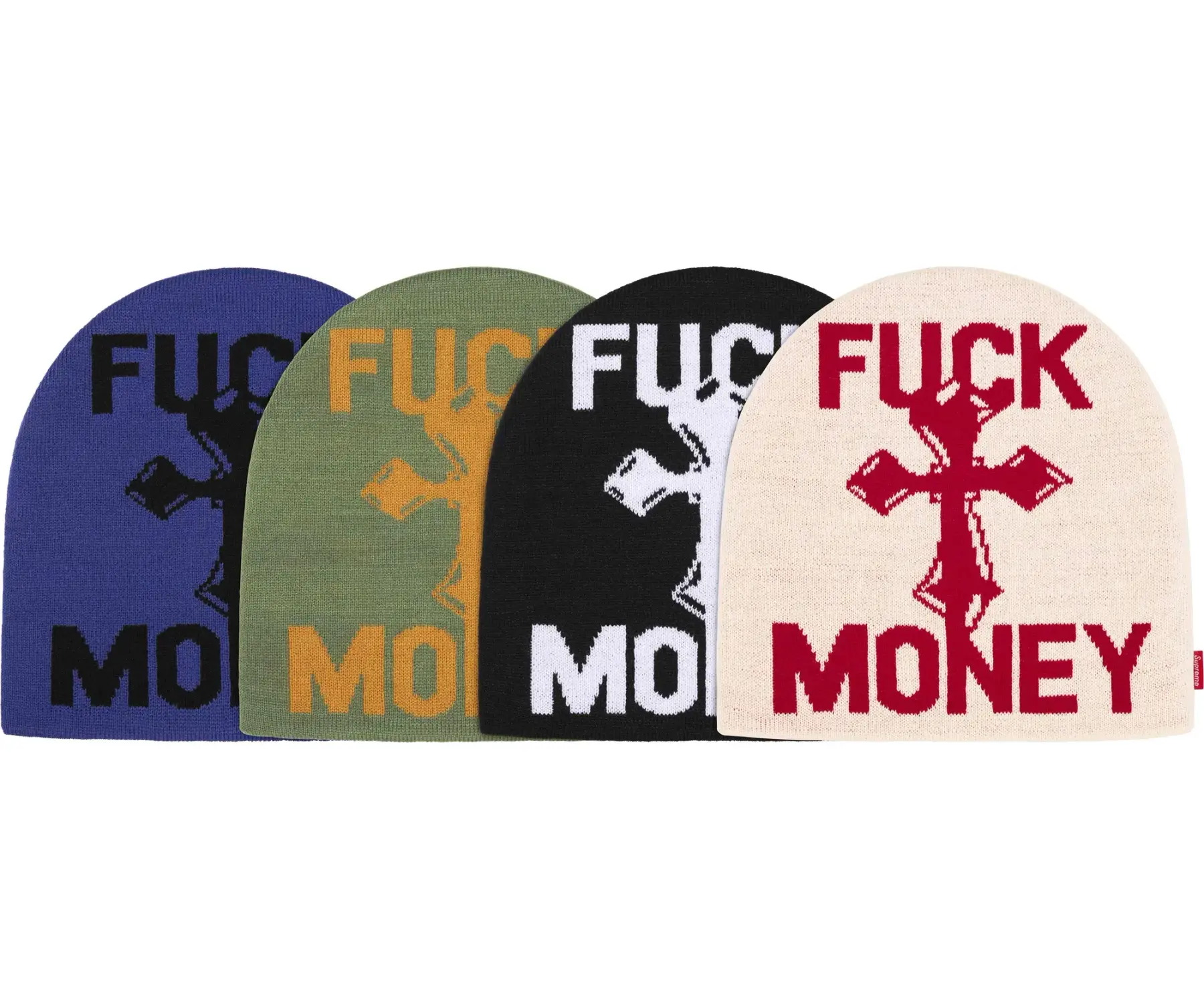 Supreme Fuck Money Beanie