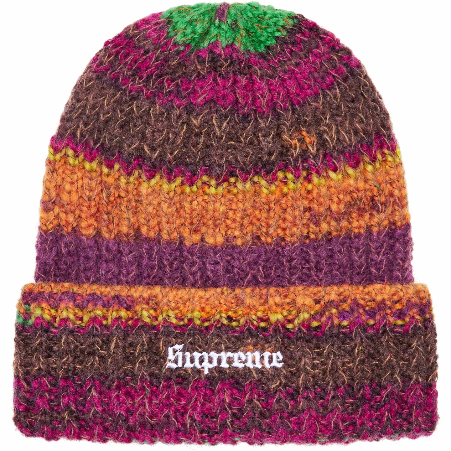 Supreme Space Dye Stripe Beanie