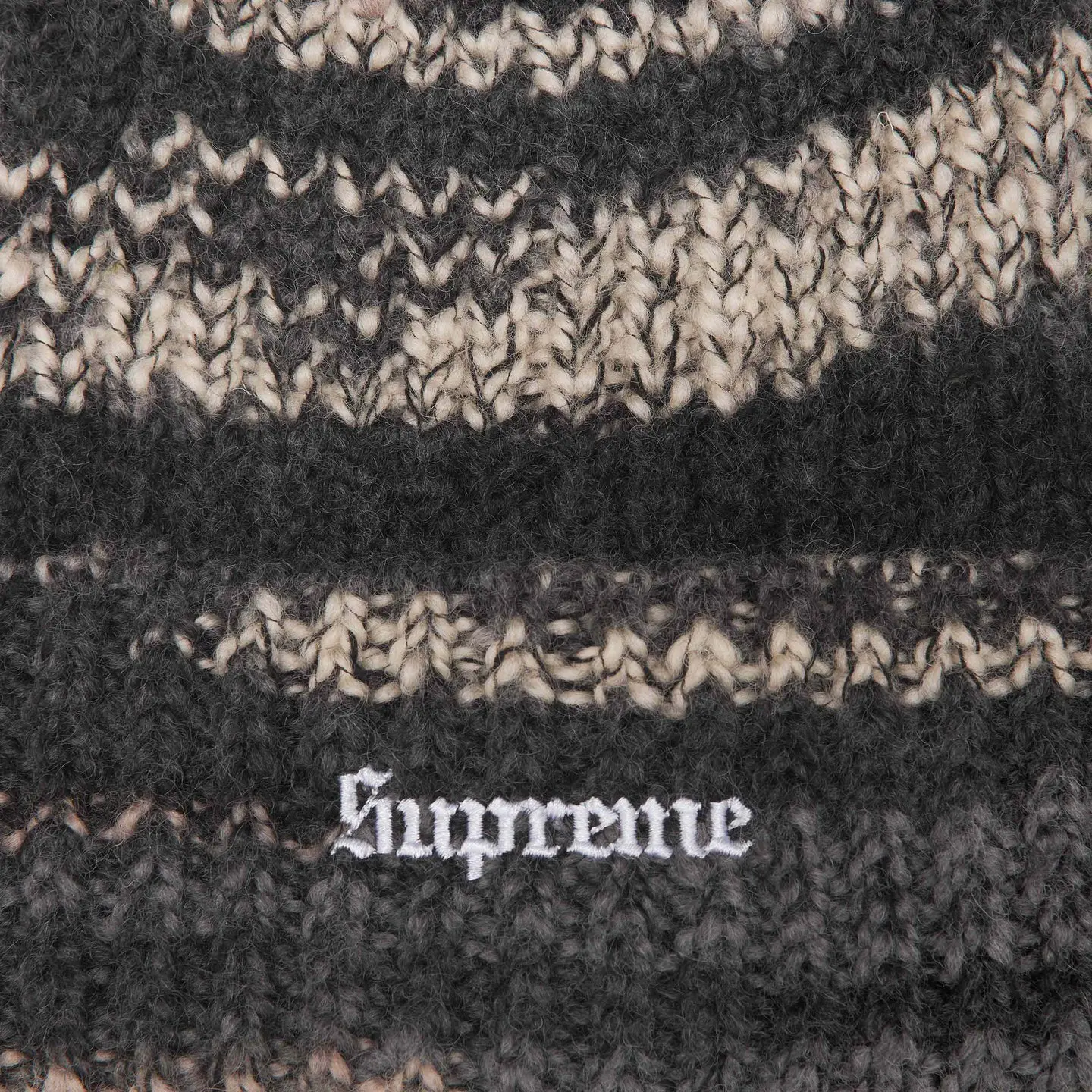 Supreme Space Dye Stripe Beanie