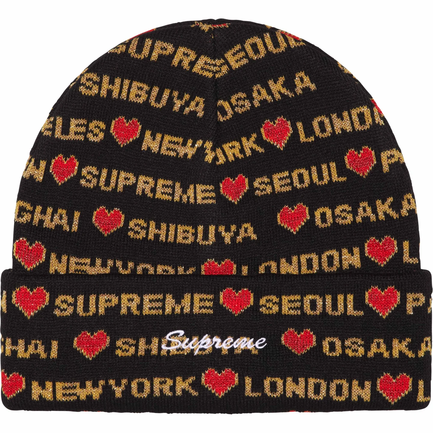 Supreme Hearts Beanie