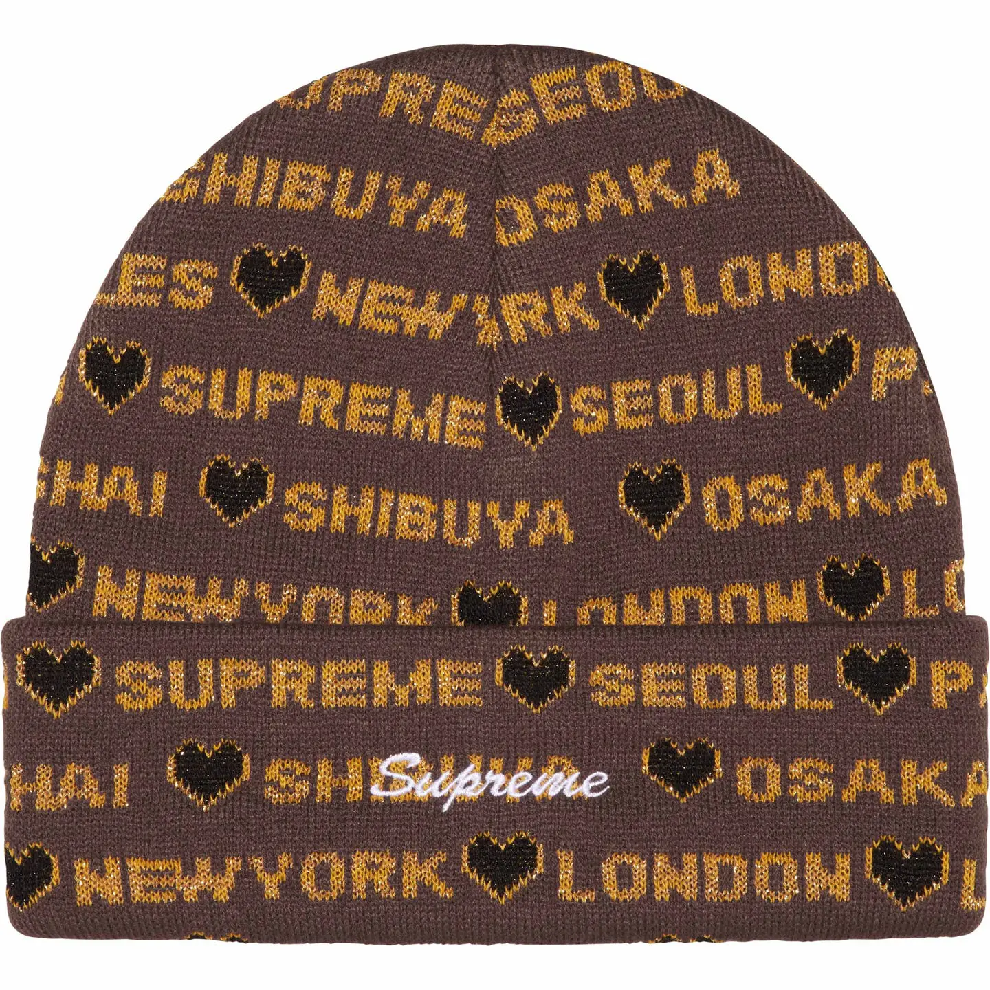 Supreme Hearts Beanie