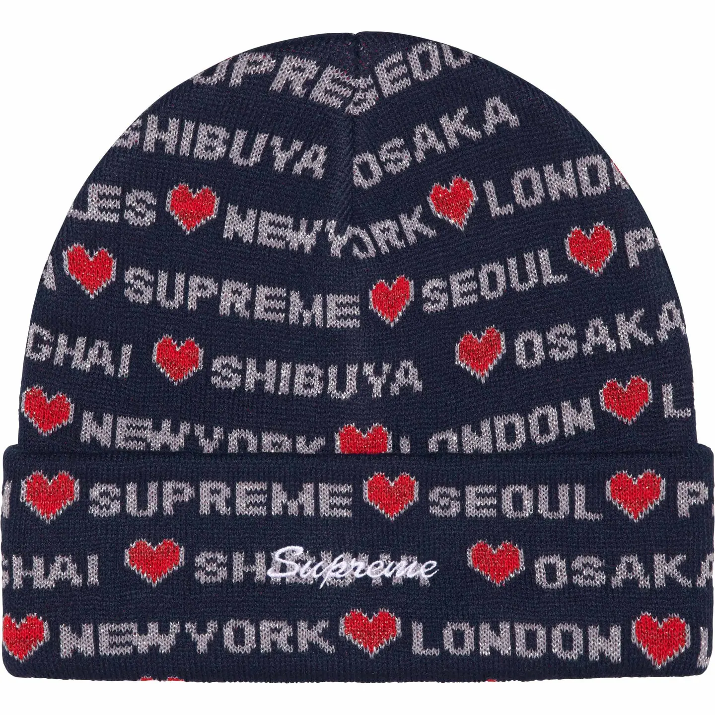 Supreme Hearts Beanie