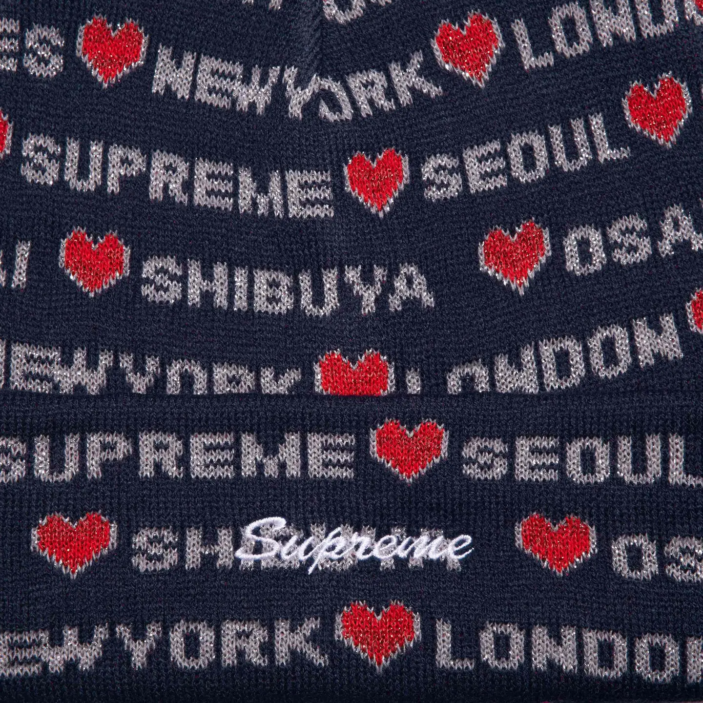 Supreme Hearts Beanie