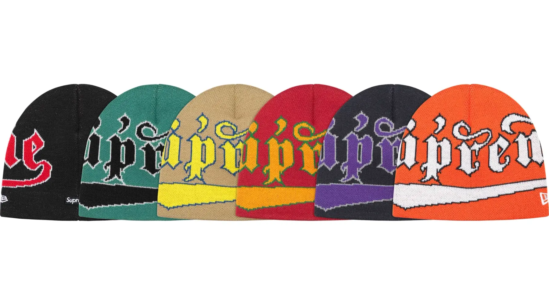 Supreme New Era® Accent Beanie