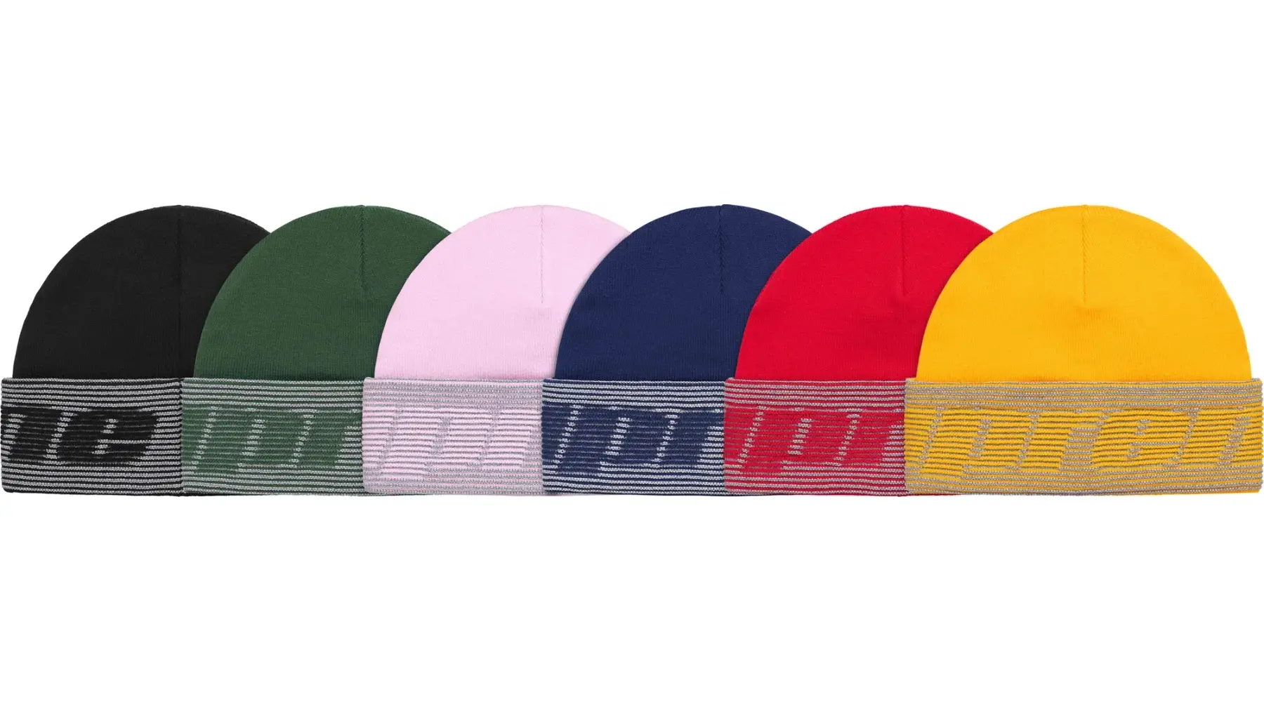 Supreme Reflective Jacquard Beanie