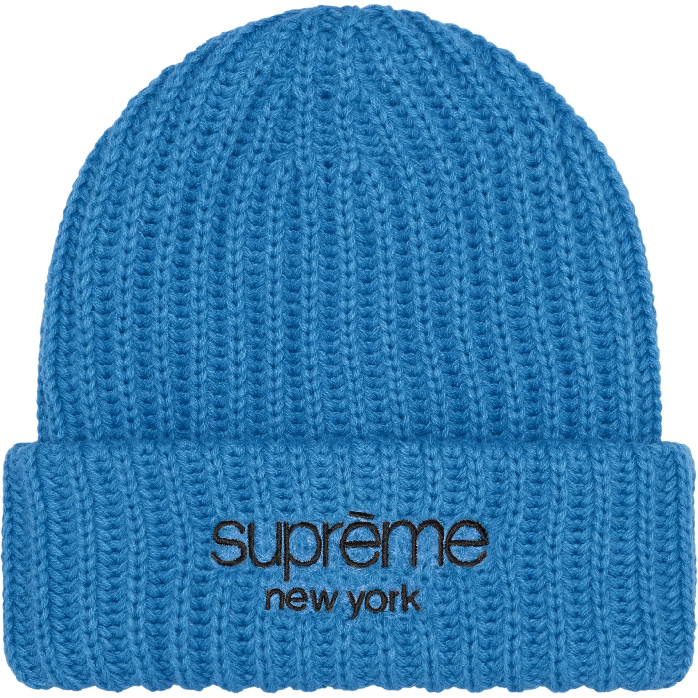 Classic Logo Chunky Ribbed Beanie | Supreme 24fw