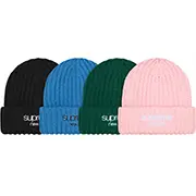 Supreme Classic Logo Chunky Ribbed Beanie