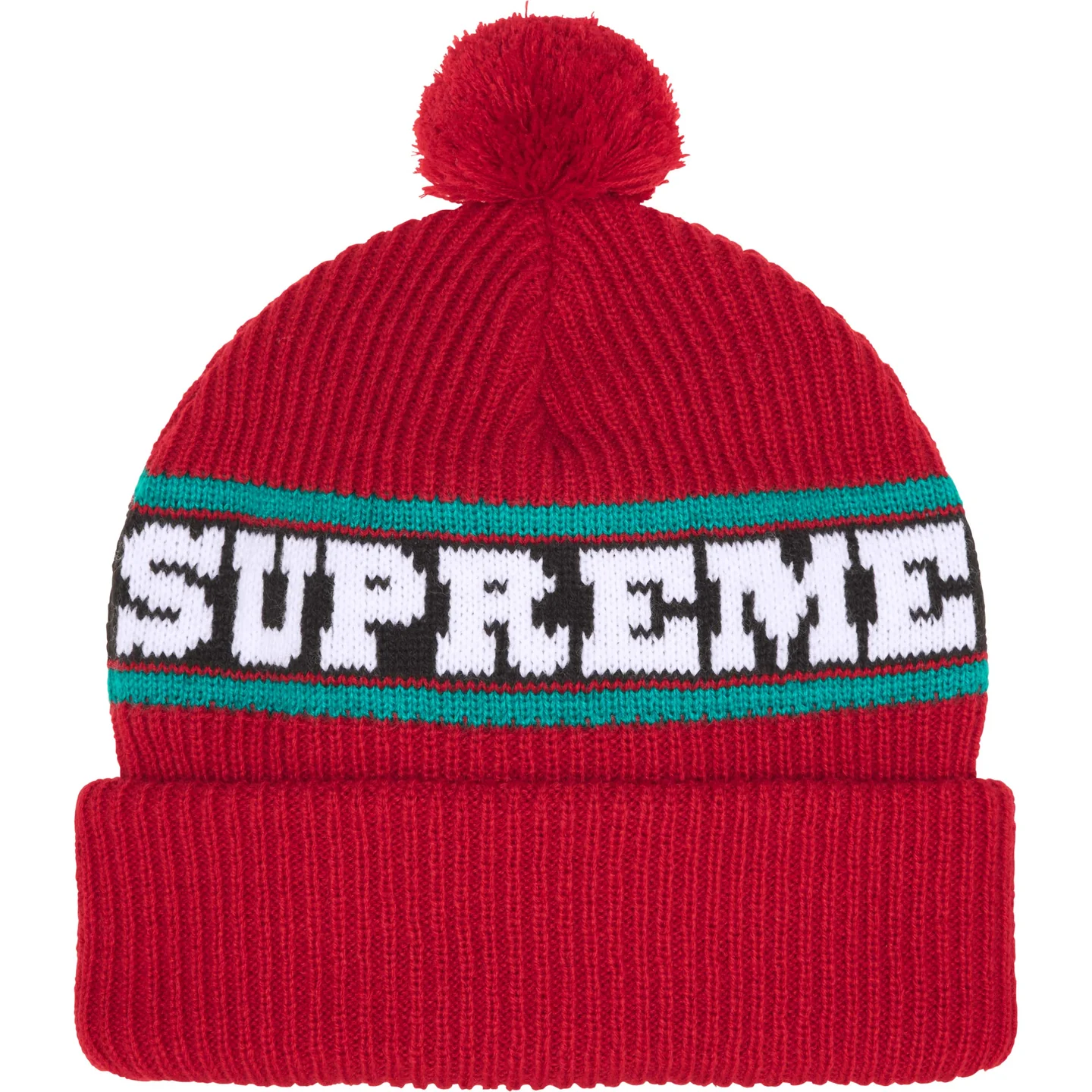 Supreme Big Stripe Beanie