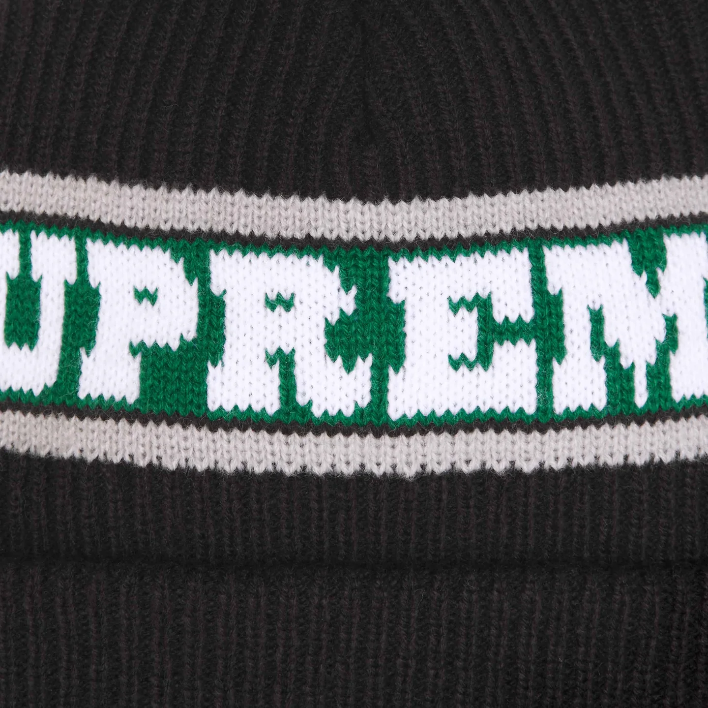 Supreme Big Stripe Beanie