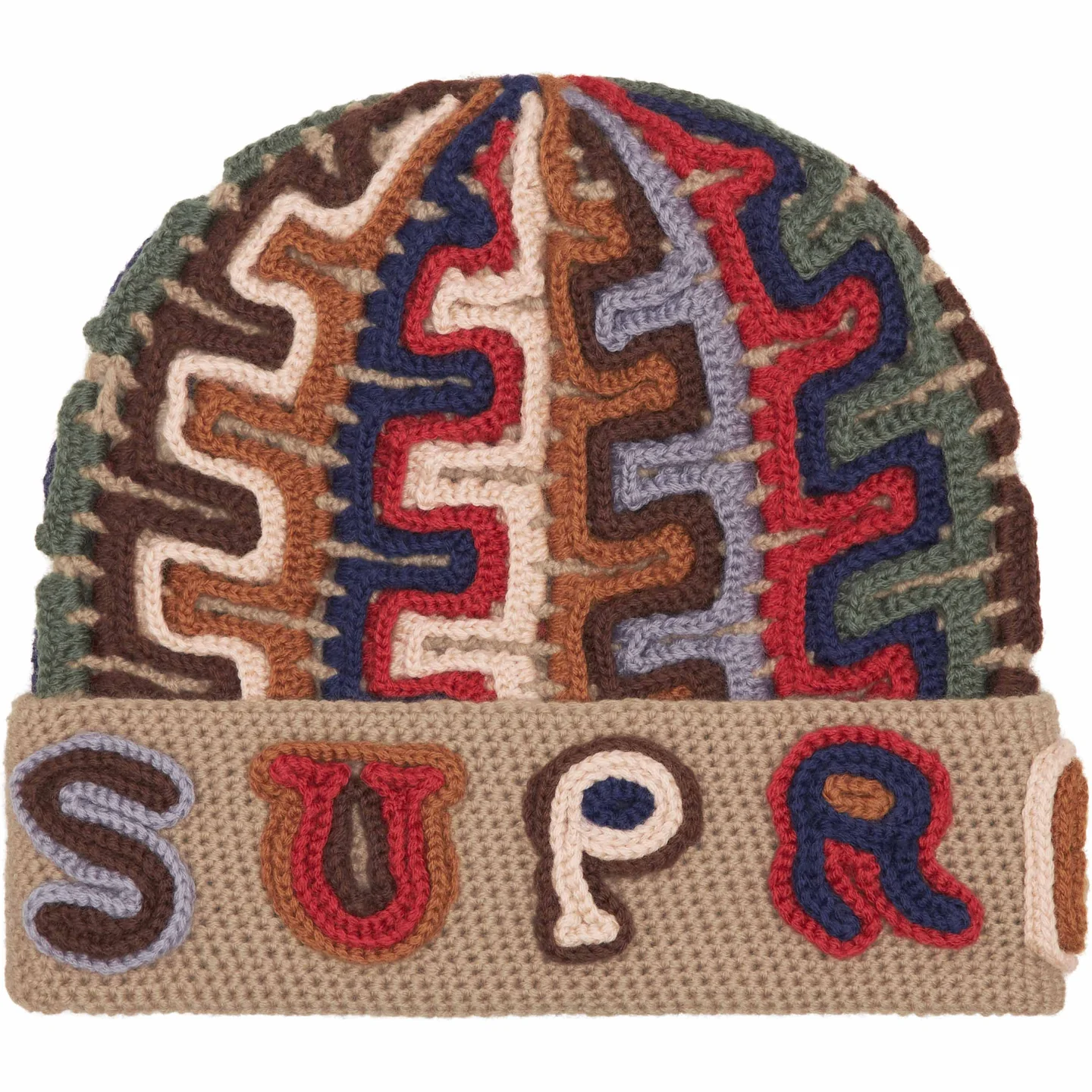 Supreme Yarn Appliqué Beanie