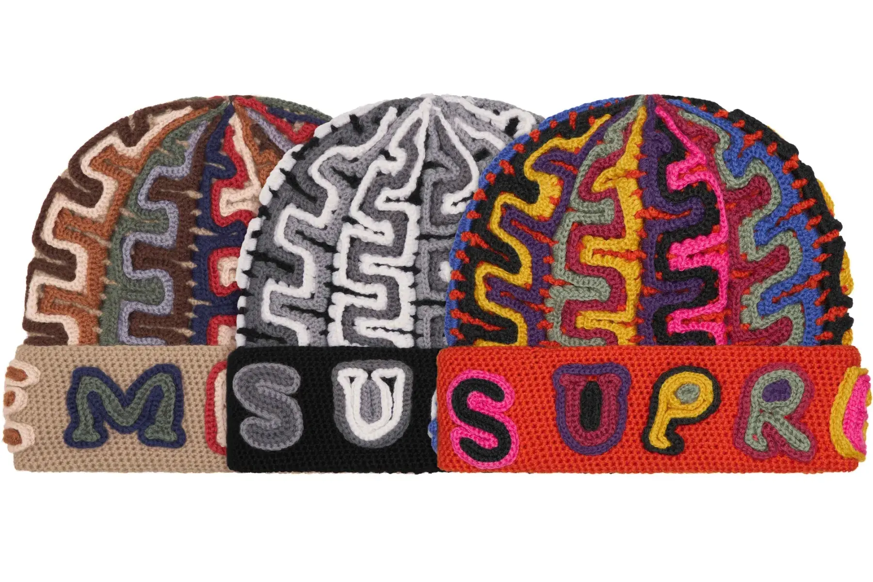 Supreme Yarn Appliqué Beanie