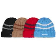 Supreme Brushed Stripe Beanie