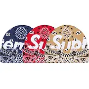 Supreme Bandana Big Logo Beanie