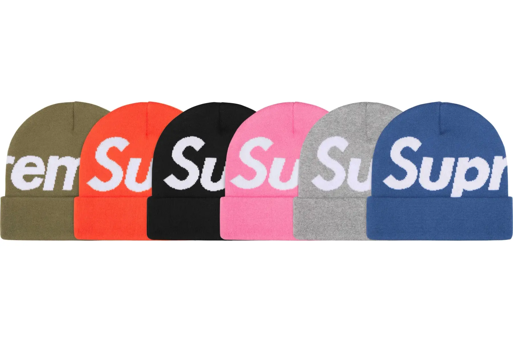 Supreme Big Logo Beanie