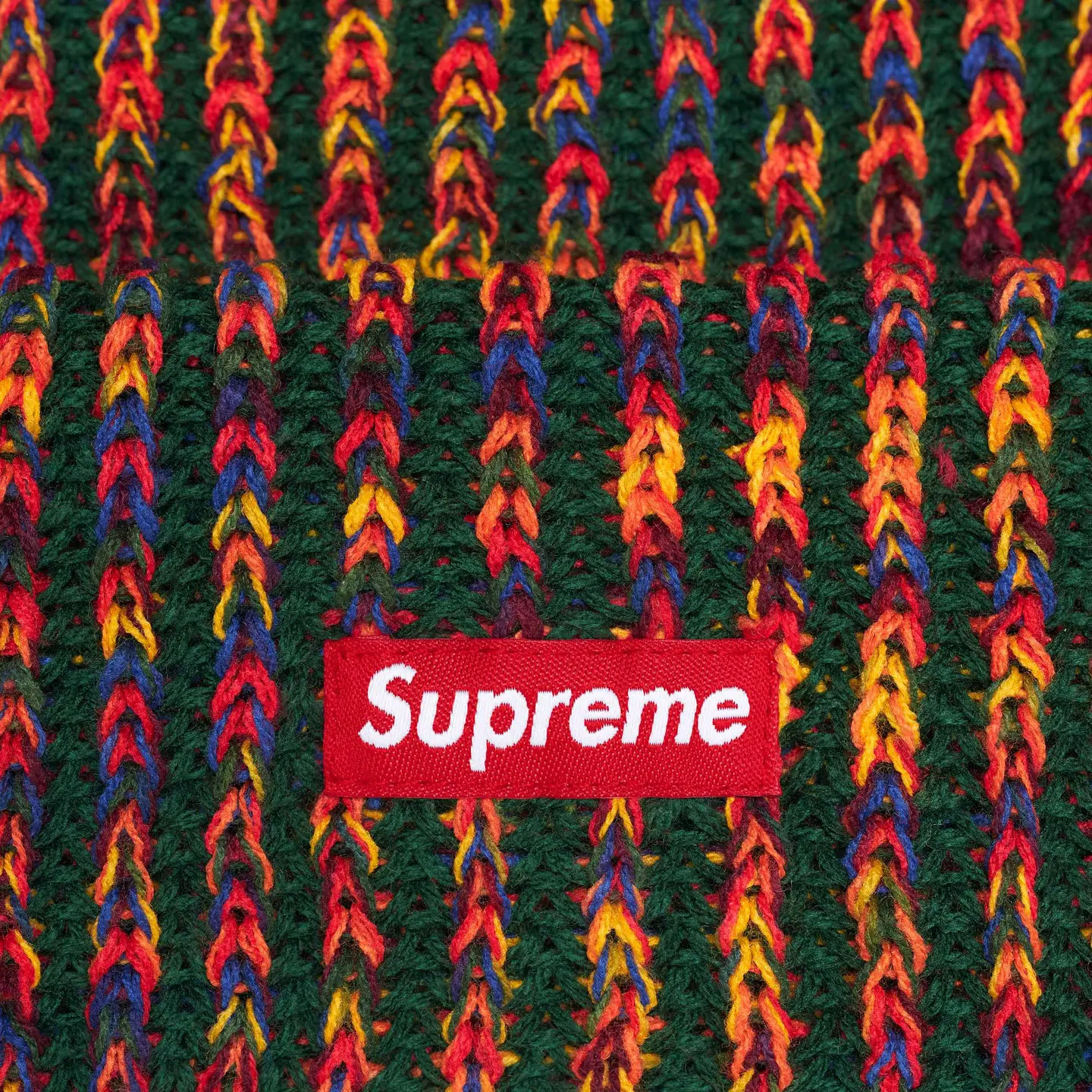 Supreme Rainbow Loose Gauge Beanie