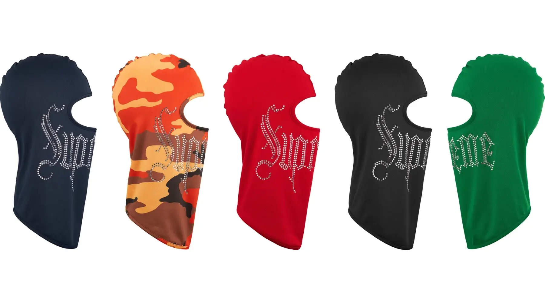 Supreme Rhinestone Balaclava