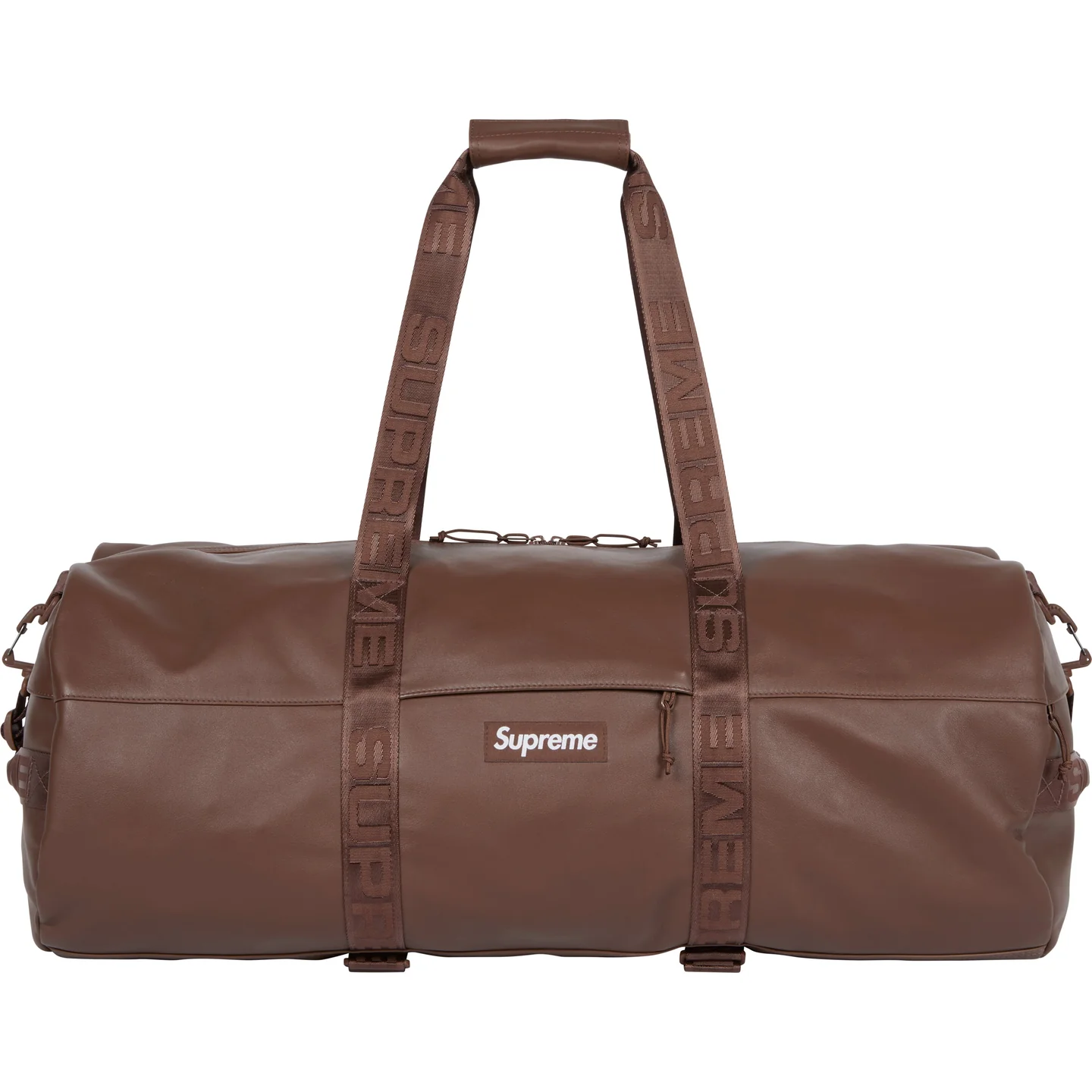 Supreme Leather Large Duffle Bag