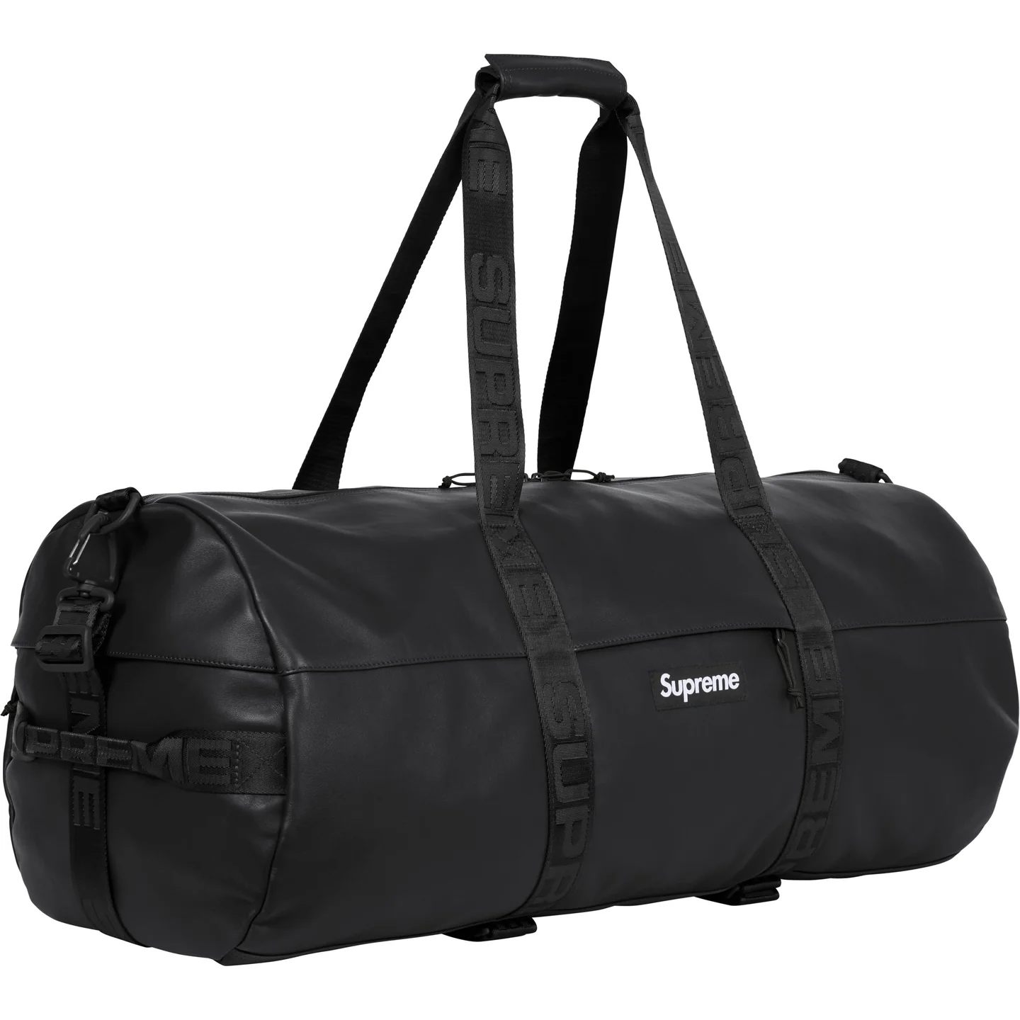 Supreme Leather Large Duffle Bag