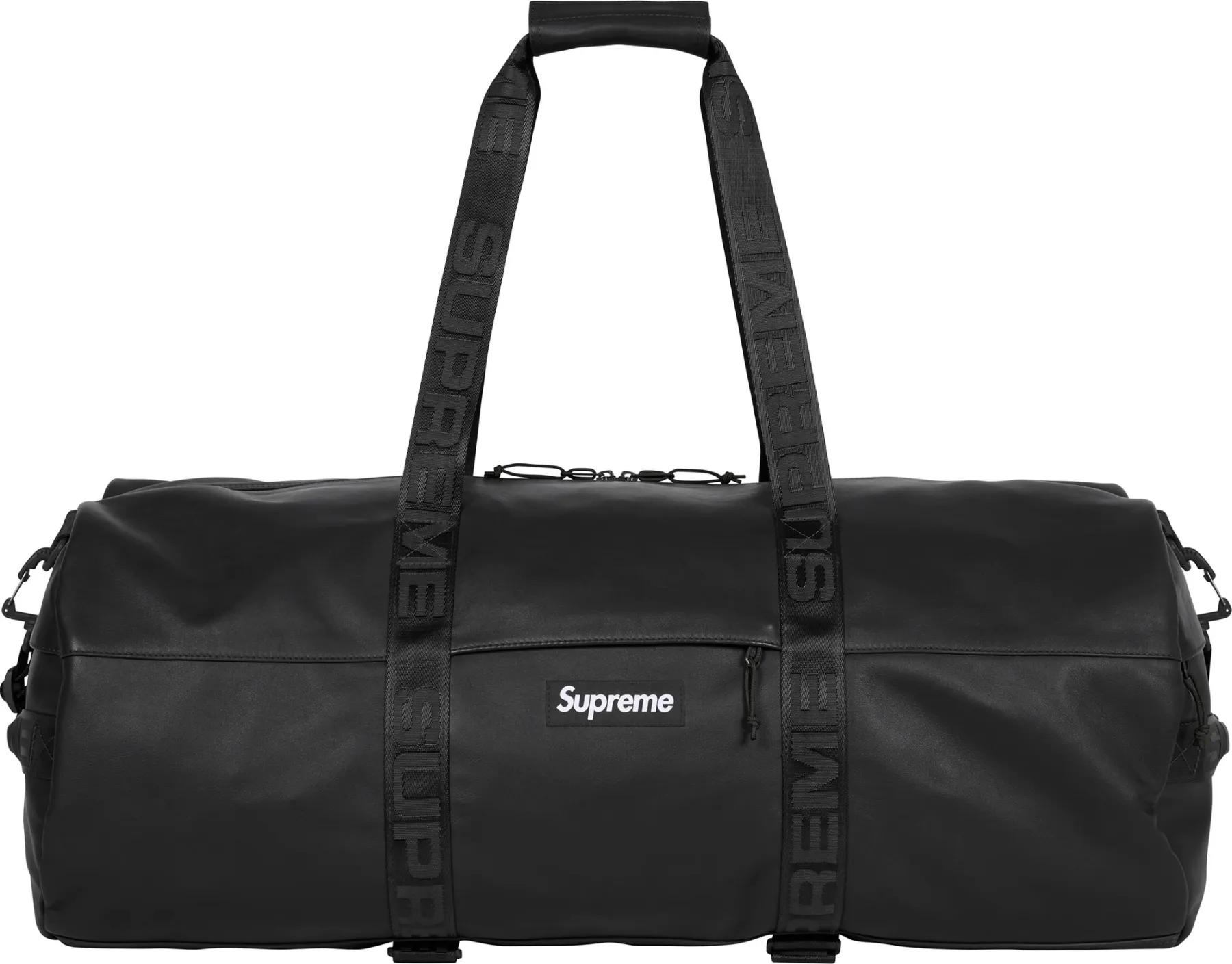 Supreme Leather Large Duffle Bag