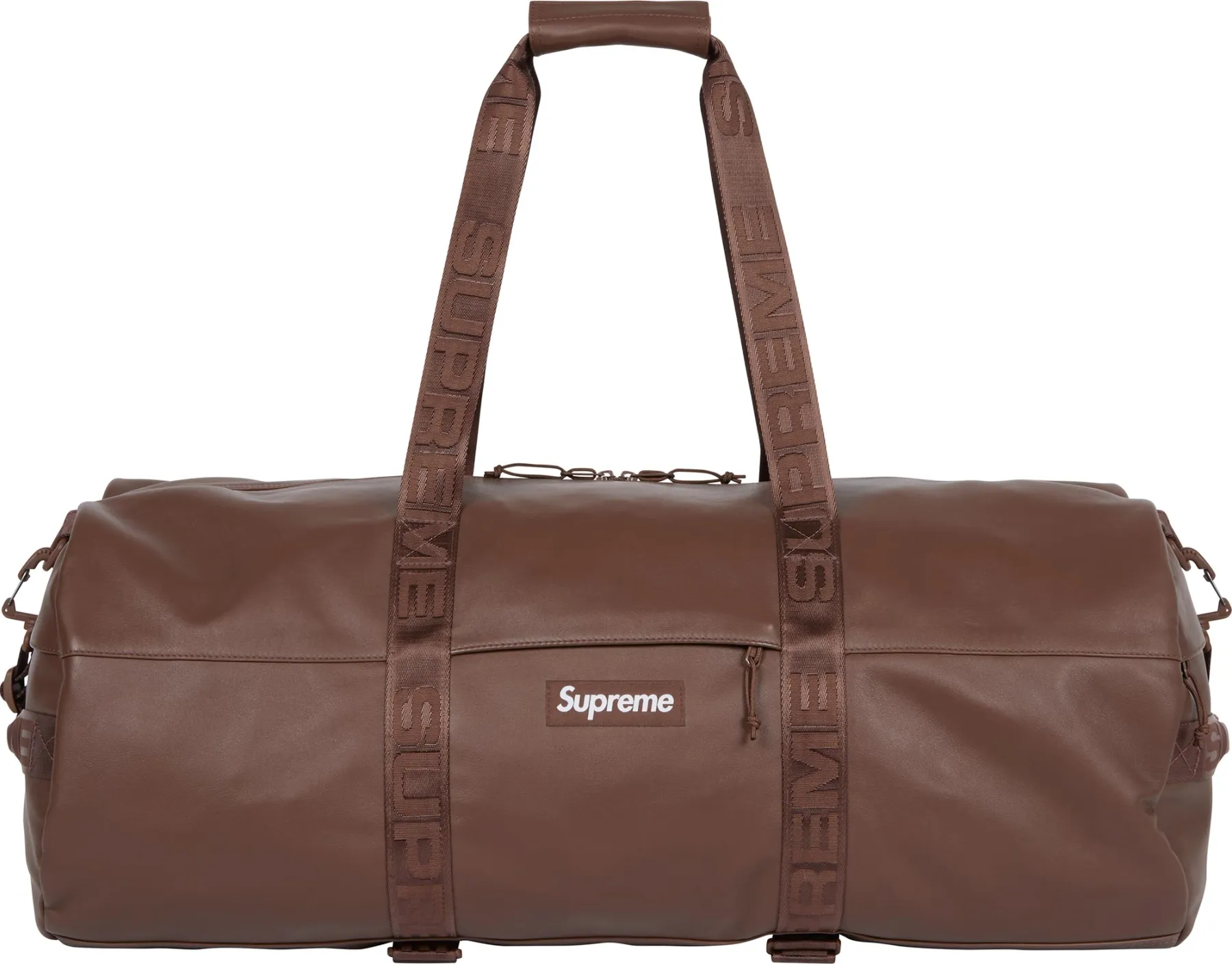 Supreme Leather Large Duffle Bag