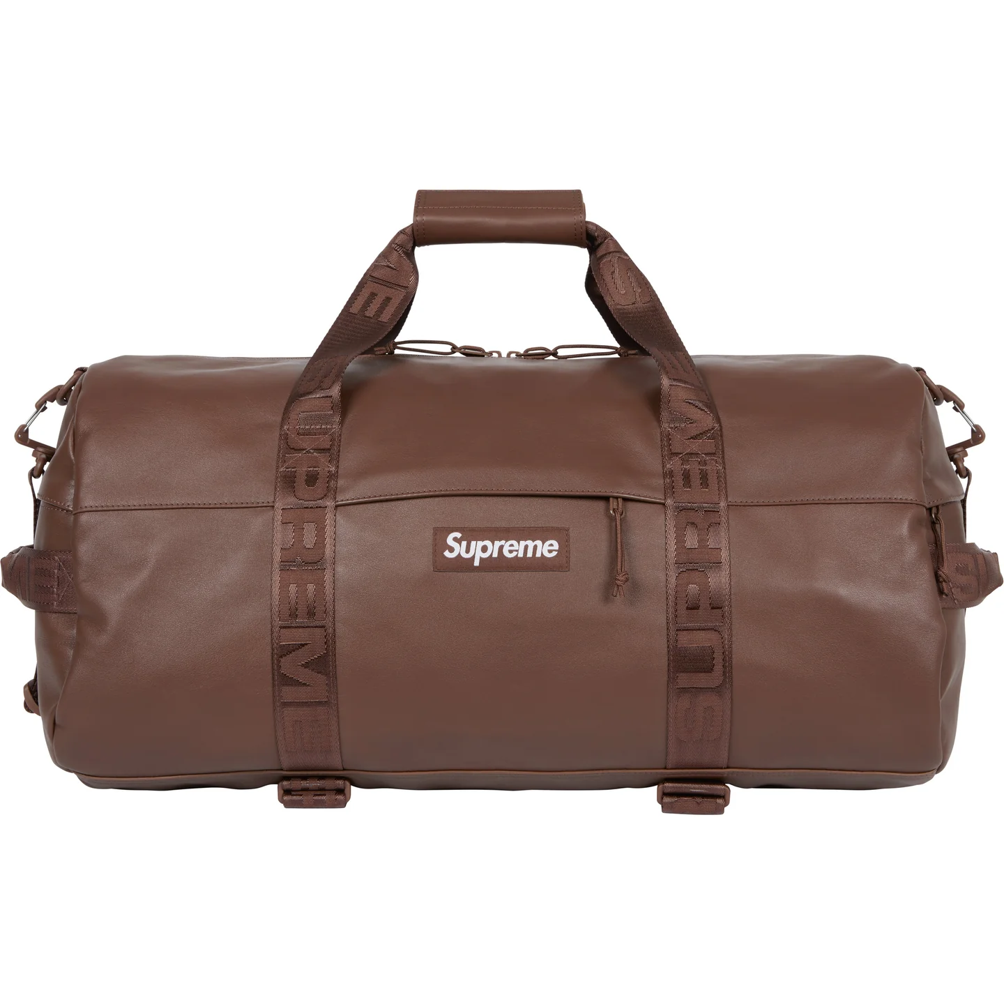 Supreme Leather Duffle Bag